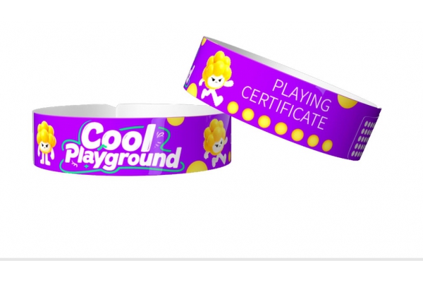 RFID打印腕帶 娛樂(lè)腕帶